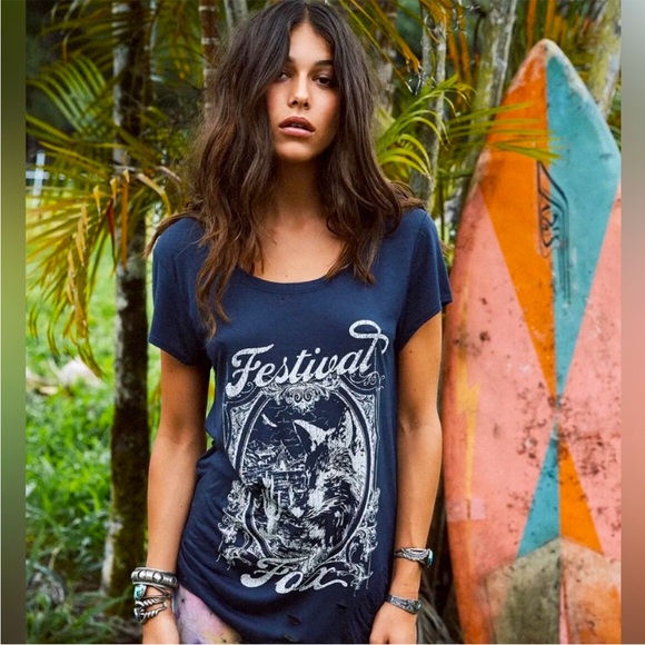 ✨ SPELL RARE Festival Fox Tee - Picture 3 of 3